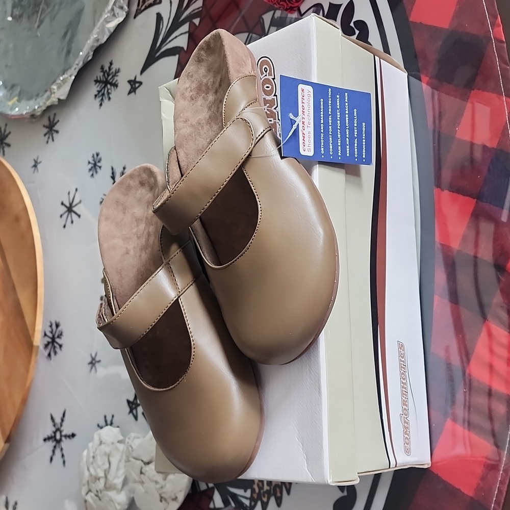 New Comforthotics Slip On Mule Clogs